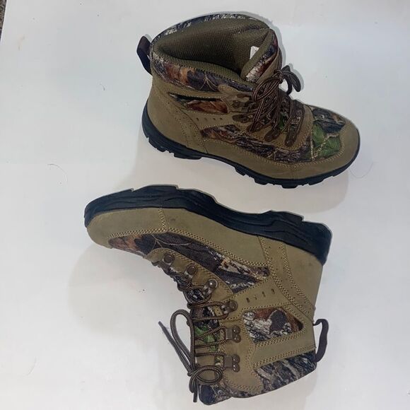 ITASCA WATERPROOF LEATHER SHOES BOOTS SIZE 6.5 Unisex main image 15